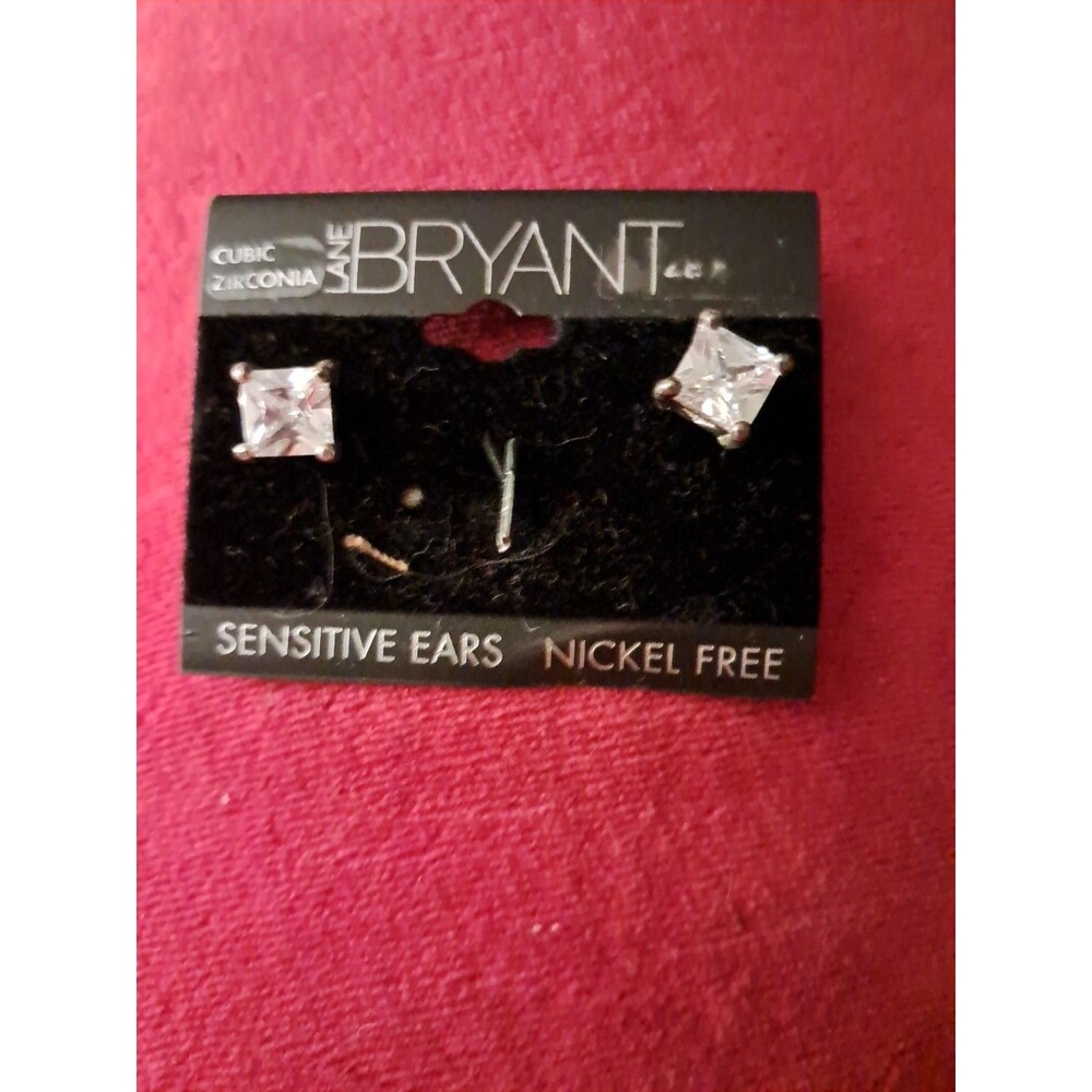 Lane Bryant Sensitive Ears Nickel Free Cubic Zirconia Earrings